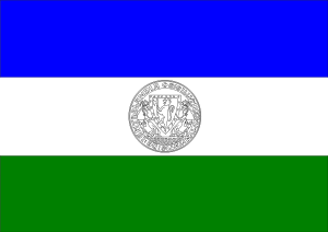 Flagget åt Republikken Jämtland.